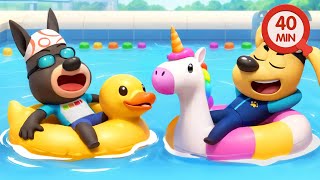 Swimming Pool Safety | Useful Story | Safety Rules for Kids | Sheriff Labrador