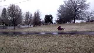 preview picture of video 'Ice Sledding, Shelbyville, TN'
