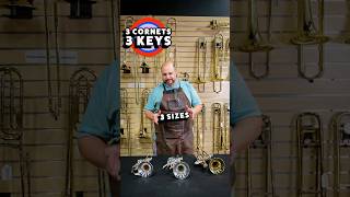 Video thumbnail for 3 Cornets in 3 Keys. 🔑 by J. Landress Brass