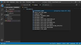 6.- Etiqueta script y crear un archivo JavaScript