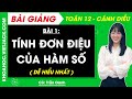 Toán 12 Cánh diều Bài 1: Tính đơn điệu của hàm số