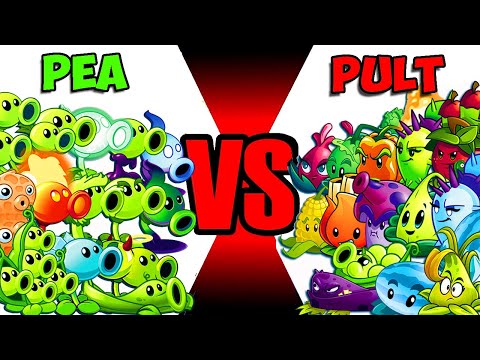 Team PEASHOOTER vs PULT-SHOOTER - Plants Vs Zombies 2 v9.6.1 Team Plant Battlez
