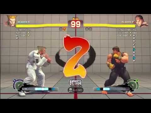 Dieminion (Guile) vs DiuNeiloMouHai (Ryu)