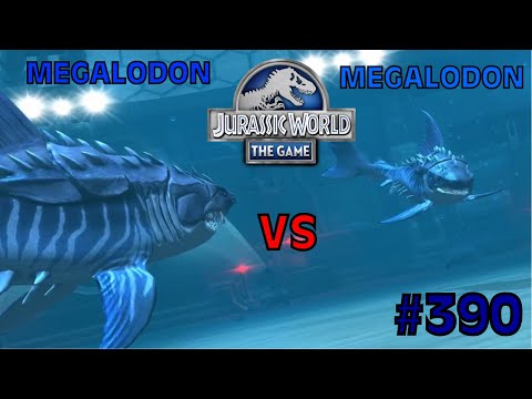 Jurassic World: The Game | EP 390 | Megalodon vs Megalodon