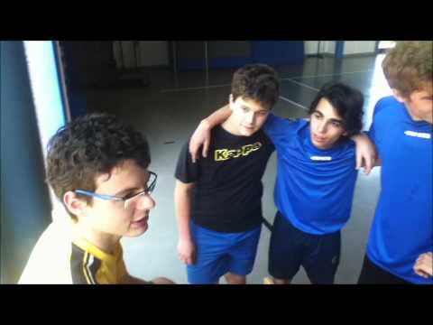 Finale 5^C vs 2^D - prepartita e discorso del coach