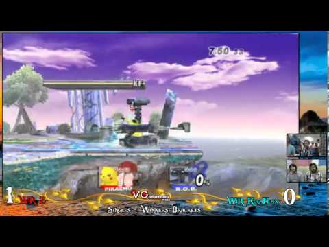 Golden Coast - Z (Pikachu) Vs. KiraFlax (Pit) - Winners Round 3 - SSBB