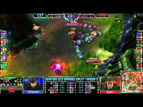 Team Coast vs Curse | CST vs CRS | Season 4 NA LCS Spring Split W2D1 [HQ]
