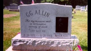 GG Allin - Scabs on my Body, Scars on my Dick