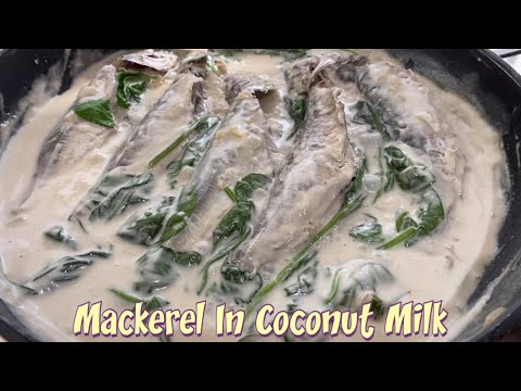 Mackerel Cooked In Coconut Milk