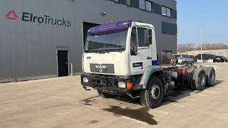 MAN LE 26.284 (6X4 / STEEL SUSP. / LAMES / MANUAL GEARBOX / 6 CYLIND chassis truck | Image 4 - Autoline