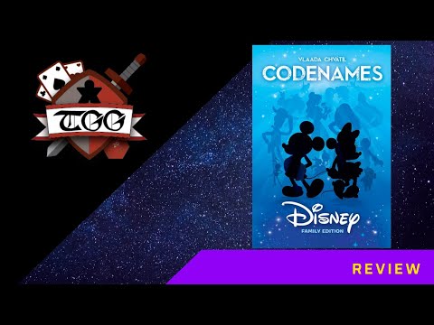 Codenames Disney Family Edition Board Game Review