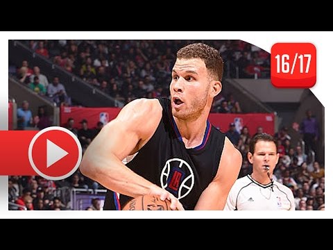 Blake Griffin Full Highlights vs Bulls (2016.11.19) - 26 Pts, 13 Reb, BEAST!