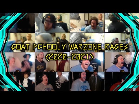 GREATEST PCHOOLY WARZONE RAGES OF ALL TIME (2020-2021)