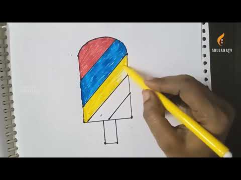 Ice Fruit for kids | Drawing For Kids