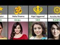 Religion of South Indian Actresses 2023 | Religion of Tollywood actresses