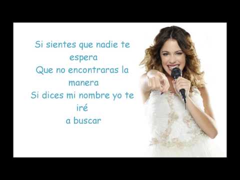 Violetta - Algo Se Enciende - Letra.