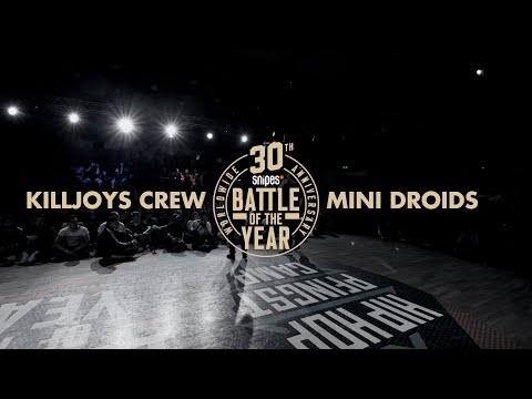 Killjoys vs Mini Droids | Kids Crew Final | Snipes BOTY CE 2019