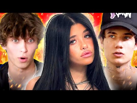 Josh Richards & Jaden Hossler FIGHT after Nessa Barrett DRAMA + Mads Lewis & NEW BOYFRIEND KISS