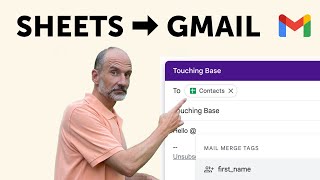 Gmail and Google Sheets Mail Merge | No Add-Ons