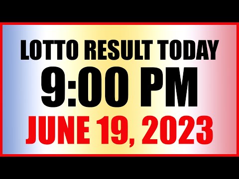Lotto Result Today 9pm Draw June 19, 2023 Swertres Ez2 Pcso