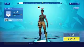 ［Fortnite］［フォートナイト] [クロスとソルベ］