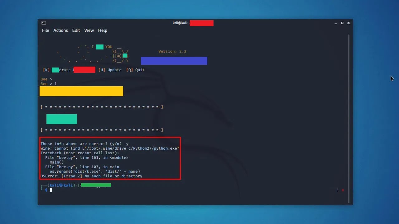 Fix Wine Error: Cannot Find Python.exe | bee.py Line 161 Traceback Explained