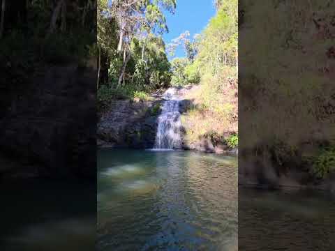 Cachoeira de Iporã, em Passa-Quatro-MG