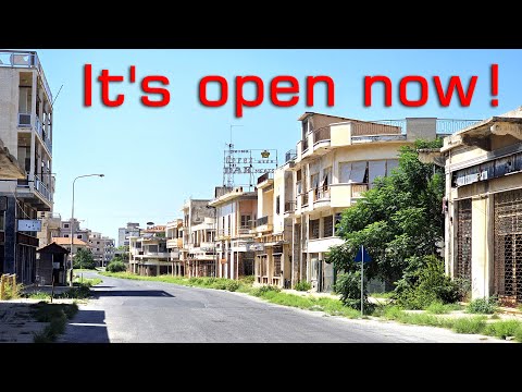 Ghost Town Varosha, Famagusta CYPRUS (KKTC) - Cycling Quick Tour - 4K UHD #travel #history