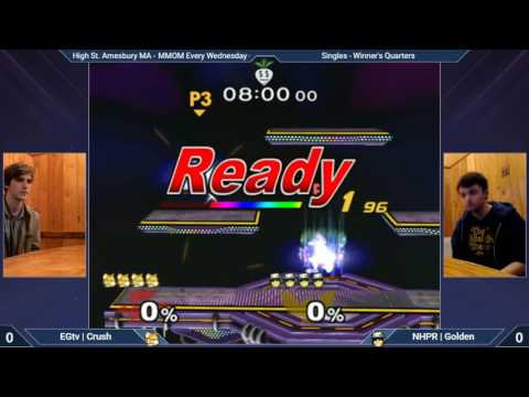 MMOM 87 - EGtv | Crush vs Golden SSBM WQ