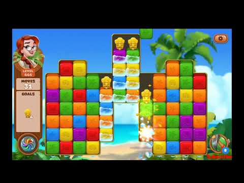 Lost Island Blast Adventure Level 444 NO BOOSTERS - A S GAMING