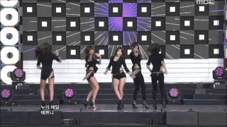 4Minute - Mirror Mirror, 포미닛 - 거울아 거울아, Music Core 20111015
