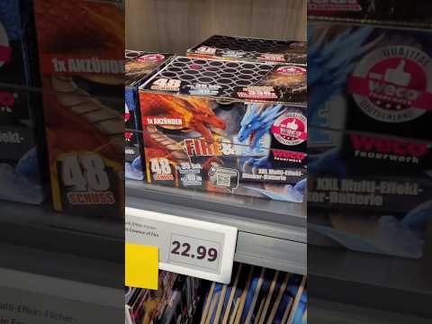 I went to Lidl again on the second day | I was surprised how much fireworks were still there #sho...