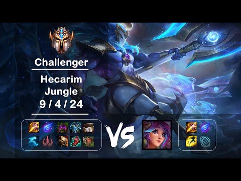 KR Challenger Replays Jungle Hecarim vs Lillia Ep.2129