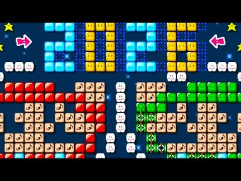 Super Mario Maker 2 - Mario’s New Year Minigames