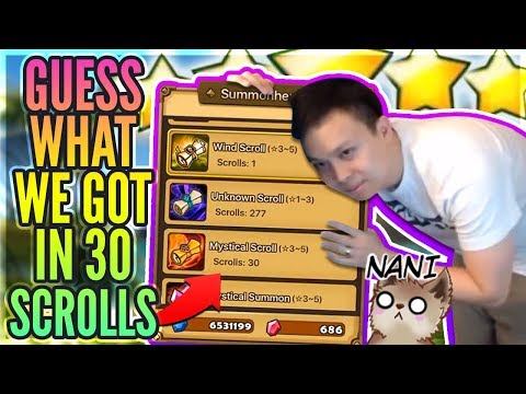 Small Amount Of Scrolls? NO PROBLEM! EZ NAT 5s - I Found MOLONG! China Server Visit! - Summoners War