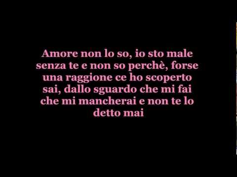 Pietro B-Io Sto Male Senza Te Lyrics