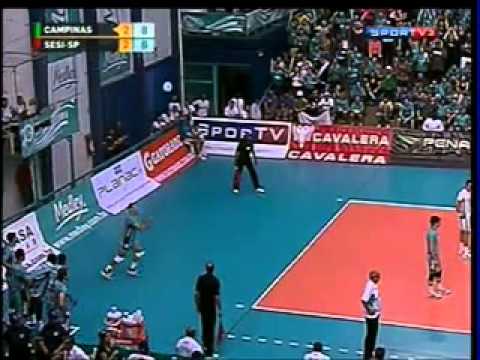 (5º Set) Sesi/SP x Medley/Campinas - Final do Campeonato Paulista de Vôlei Masculino: Jogo 1