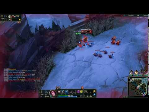 fiora vs riven first blood a sec to late :(