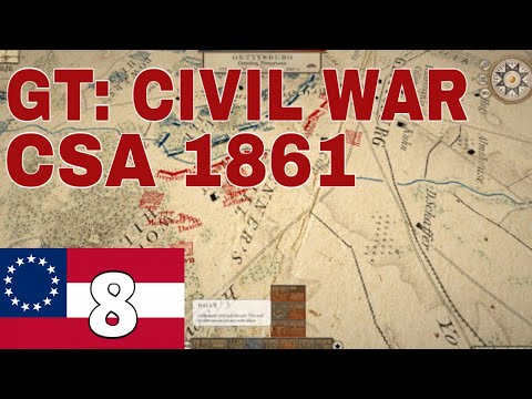 Now Playing Version 1.0!!! - Grand Tactician: The Civil War - CSA Max Difficulty #8