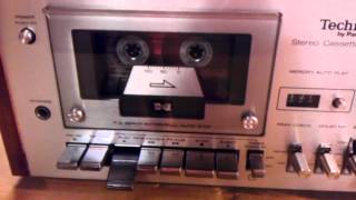Video thumbnail for Technics Tape Deck RS 631, Fully Restored by, Wayne Rathan, www.waamamps.com by wayne rathan