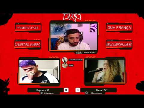 Dama de Copas vs Dayman - Primeira Fase - Batalha da Aldeia Digital dos Campeões