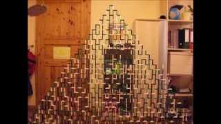 Former inofficial world record: Tallest speed pyramid(28 stories)!