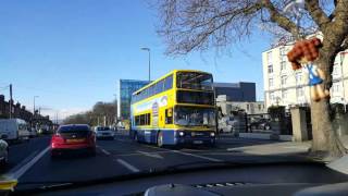 Driving in Dublin,Ireland