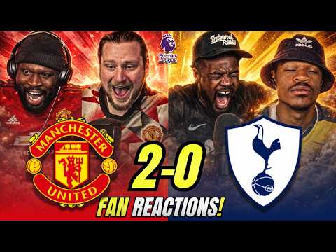 Manchester United & Spurs Fans React to Man United 2-0 Tottenham | Premier League Fan Reactions