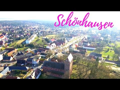 Schönhausen/Elbe von Oben