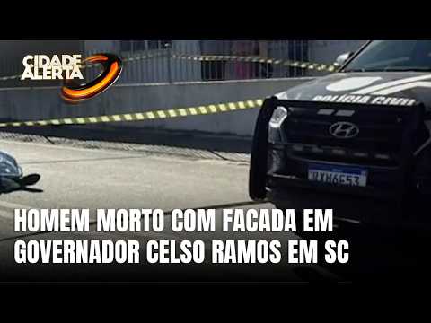 Homem é morto a facada em Governador Celso Ramos e suspeito é detido