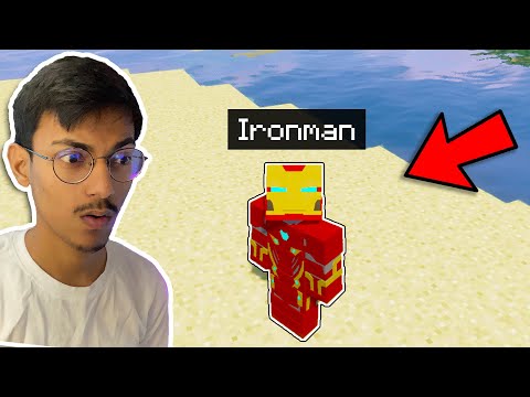 Superhuman Transformation: Becoming IRONMAN in Minecraft
