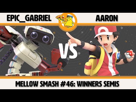 Mellow Mushroom SSBU #46 - Epic Gabriel (ROB) vs Aaron (PKMN Trainer) Smash Ultimate Winners Semis