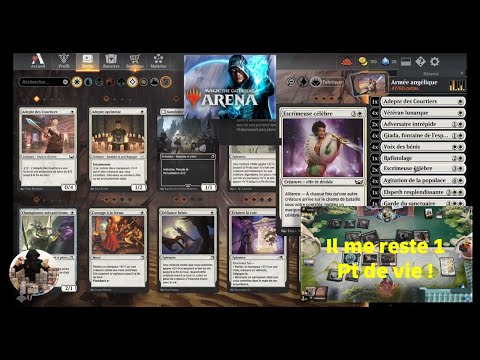 I modify my white deck in Magic The Gathering Arena to adapt it to the standard mode