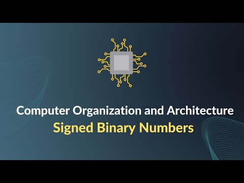 Computer Organization and Architecture - Negative Numbers in Binary
